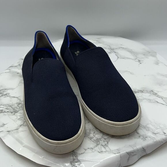 ROTHY'S The Original Slip On Sneaker Navy-6.5 - Picture 1 of 8